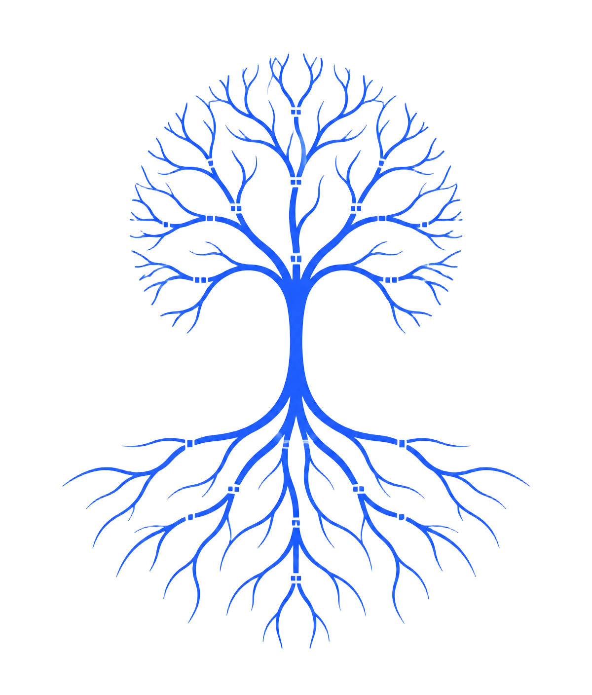 Tree and roots illustration representing churches planting churches